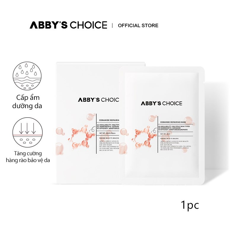 Mặt nạ Abby's Choice Ceramide Repairing Soothing 10g
