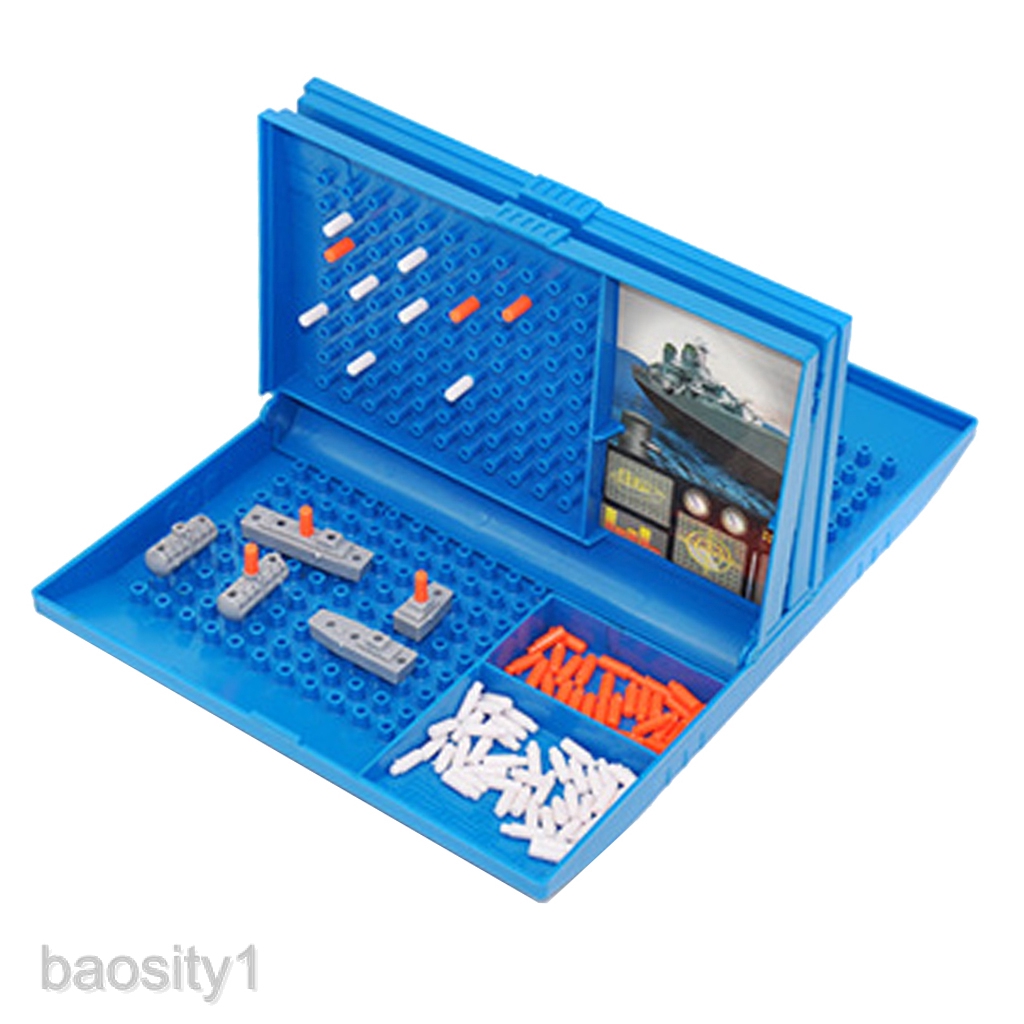 Sea Battle Naval Combat Board Game for 2 Players Family Party Playing