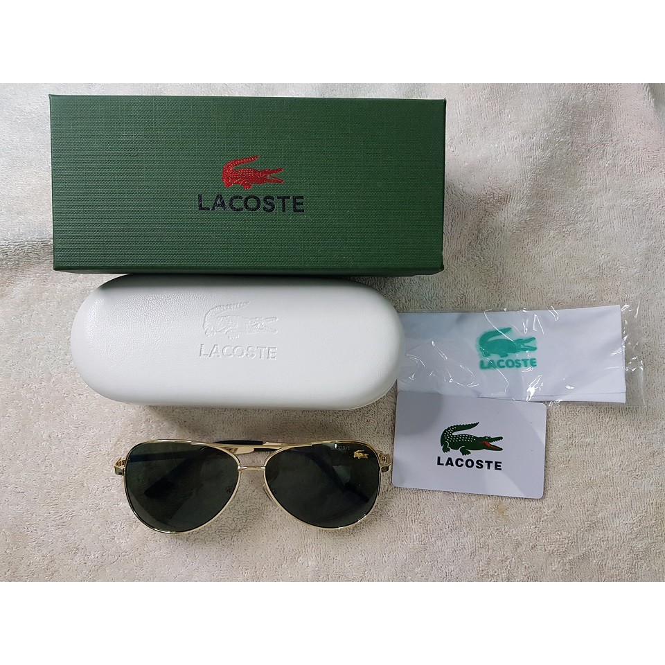 Mắt kính thời trang Lacoste, kiểu dáng thiết kế mới 2020, full box, ảnh thật | BigBuy360 - bigbuy360.vn