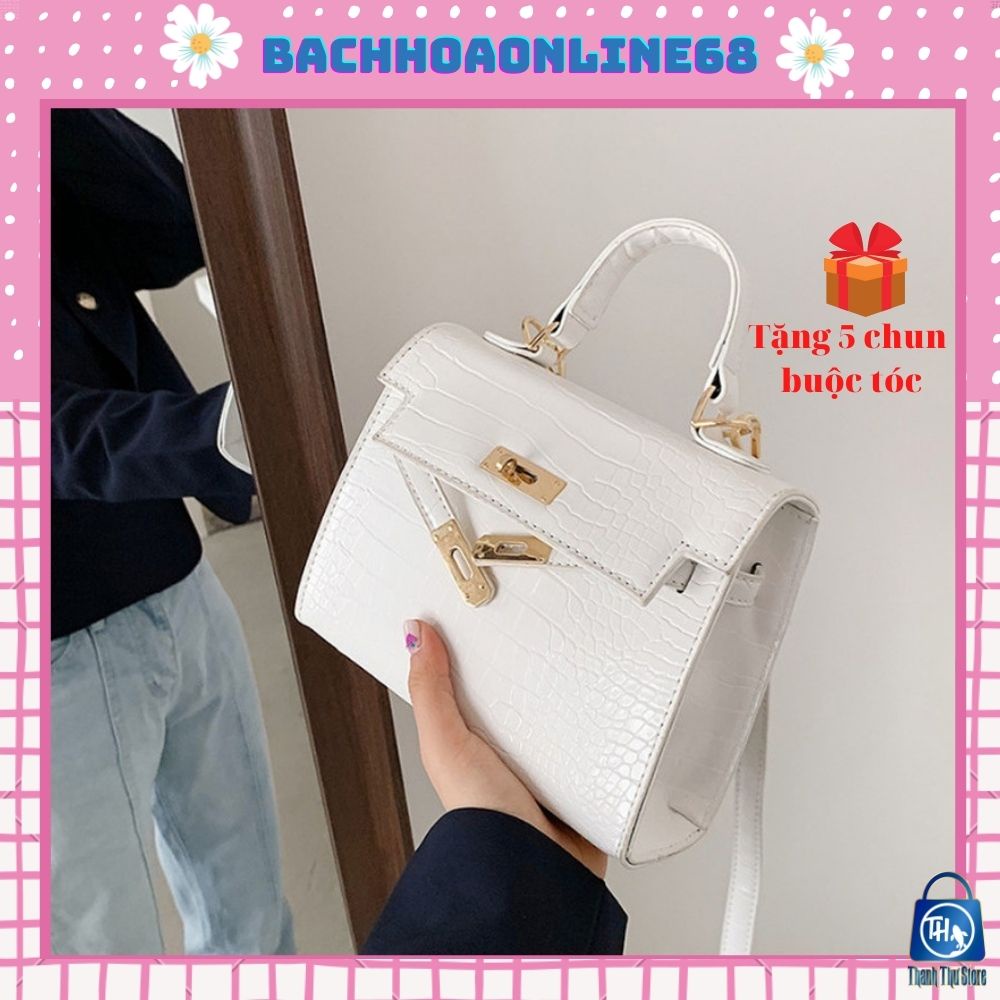 Túi xách nữ đẹp túi đeo chéo Hàn Quốc Đi chơi da rắn HMM Bachhoaonline68 614