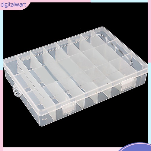 Hộp nhựa đựng trang sức 24 ngăn tiện lợi