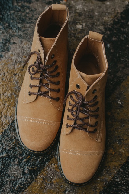 Giày Da lộn🎁FREESHIP🎁GIẢM 10K🎁Giày Nam Da Lộn Chống Nước, DÁNG BOOT, CAO CỔ | BigBuy360 - bigbuy360.vn