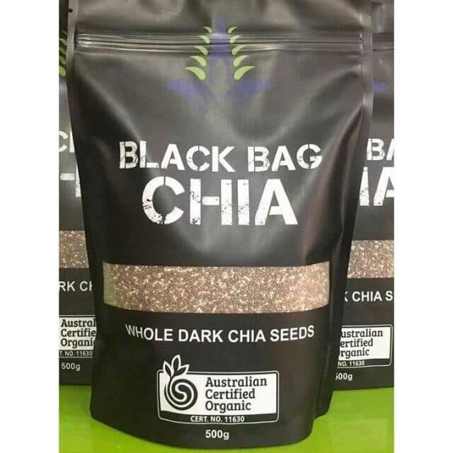 Hạt Chia  Black Bag 500gr. Giá 65,000