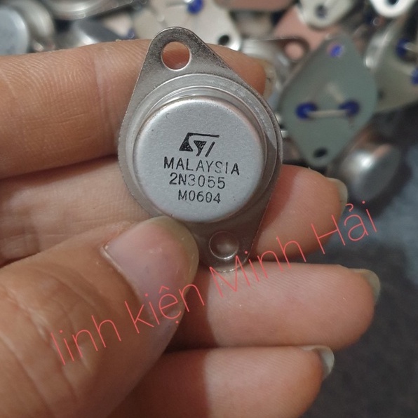 Sò công suất 2N3055 hàng xuất Malaysia chữ lì đẹp