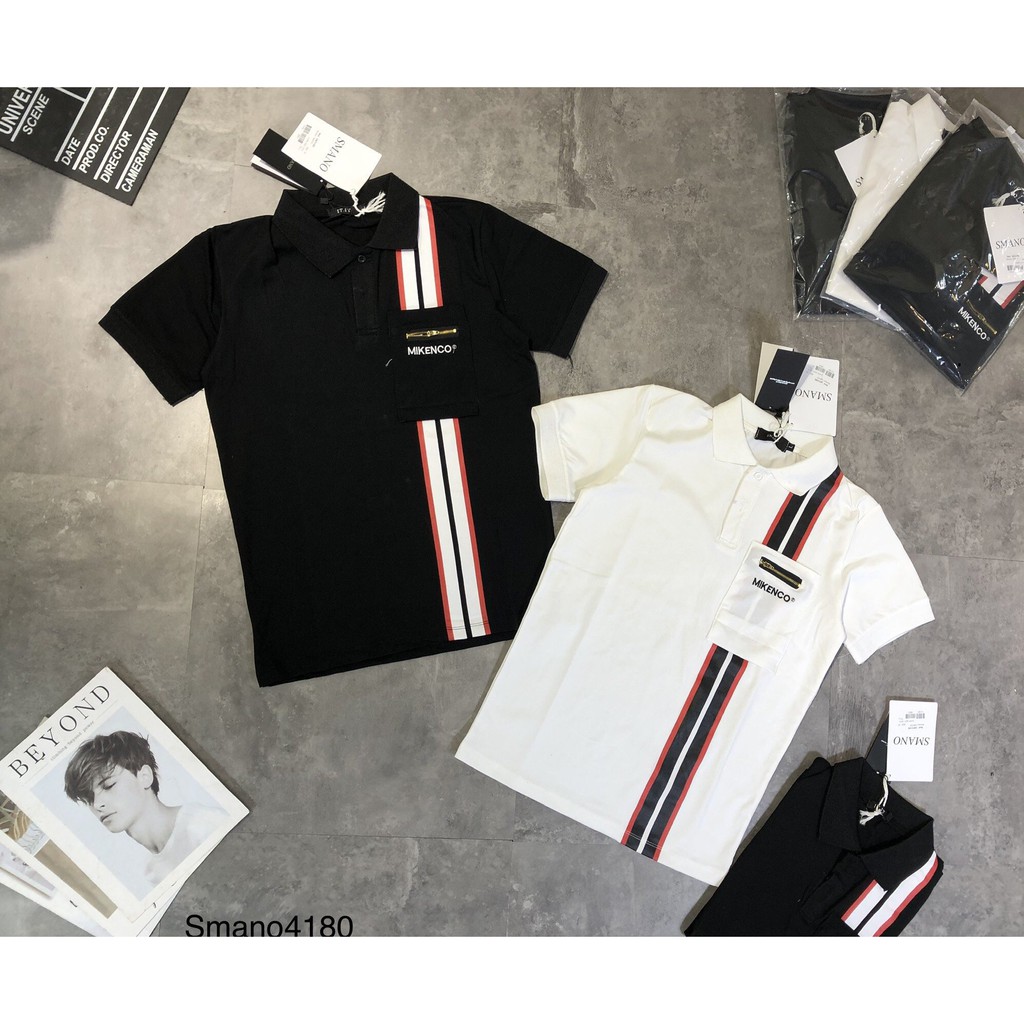 Áo Phông Mùa Hè-AC105- Áo Thun Polo Nam Tay Ngắn Cổ Bẻ Kẻ Sọc Chất Liệu Thun Phối Túi Thoáng Mát - XƯỞNG MAY THẢO PHẠM | BigBuy360 - bigbuy360.vn