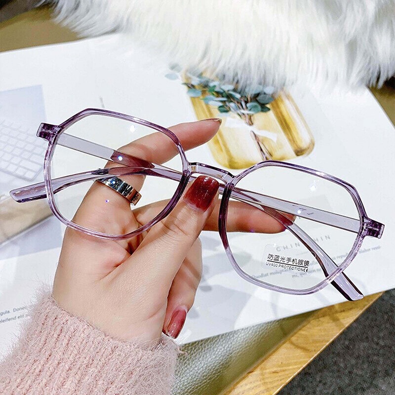 Kính Đọc Sách Thời Trang Cho Phụ Nữ Presbyopia Kèm 100 ~ + 400 Kính