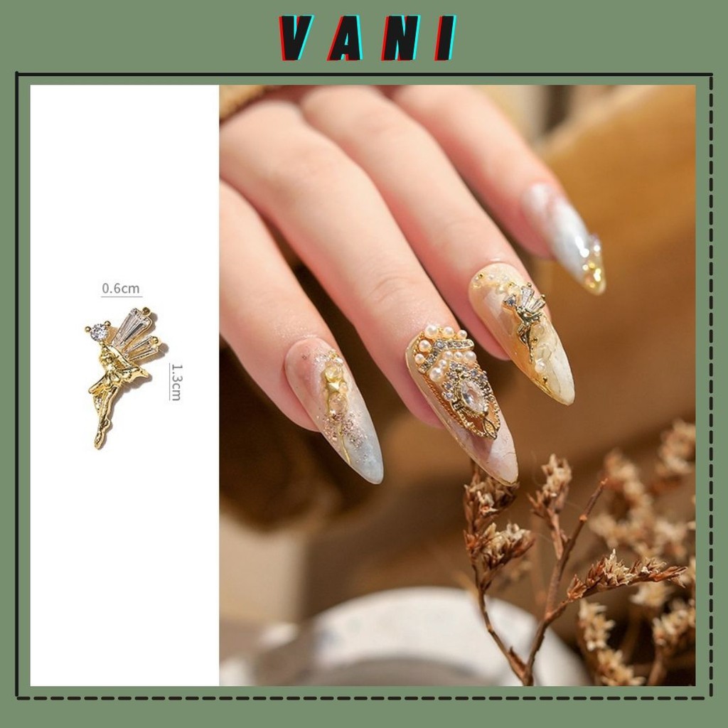 ( 1 cái ) Charm Nail Nàng Tiên Tinkerbell, Phụ Kiện Nail - Vani Store [KIRA0081]