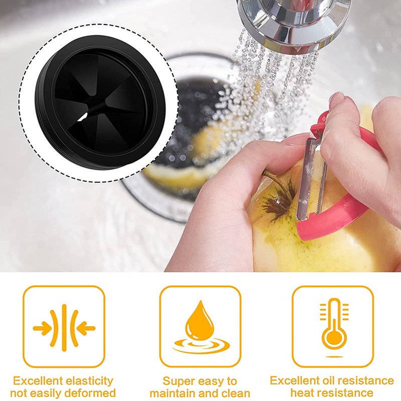 Set 4 Nắp Đậy Cống Thoát Nước Bồn Rửa Chén 3 1 / 8 Inch