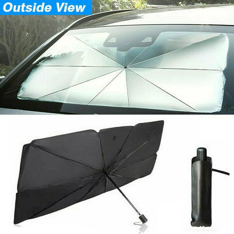 Ô chống nắng tia UV gắn kính chắn gió có thể gấp lại phản quang tiện dụng cho xe hơi