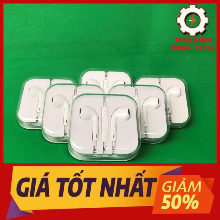 [DEAL HOT] Tai nghe IP6 HK 3.5mm tương thích với IP 5/5s 6/6s 6Plus/6sPlus