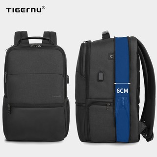 Ba Lô Tigernu Chống Nước Sức Chứa Lớn Với Cổng USB Cho Laptop (15.6-19 ') T-B3905