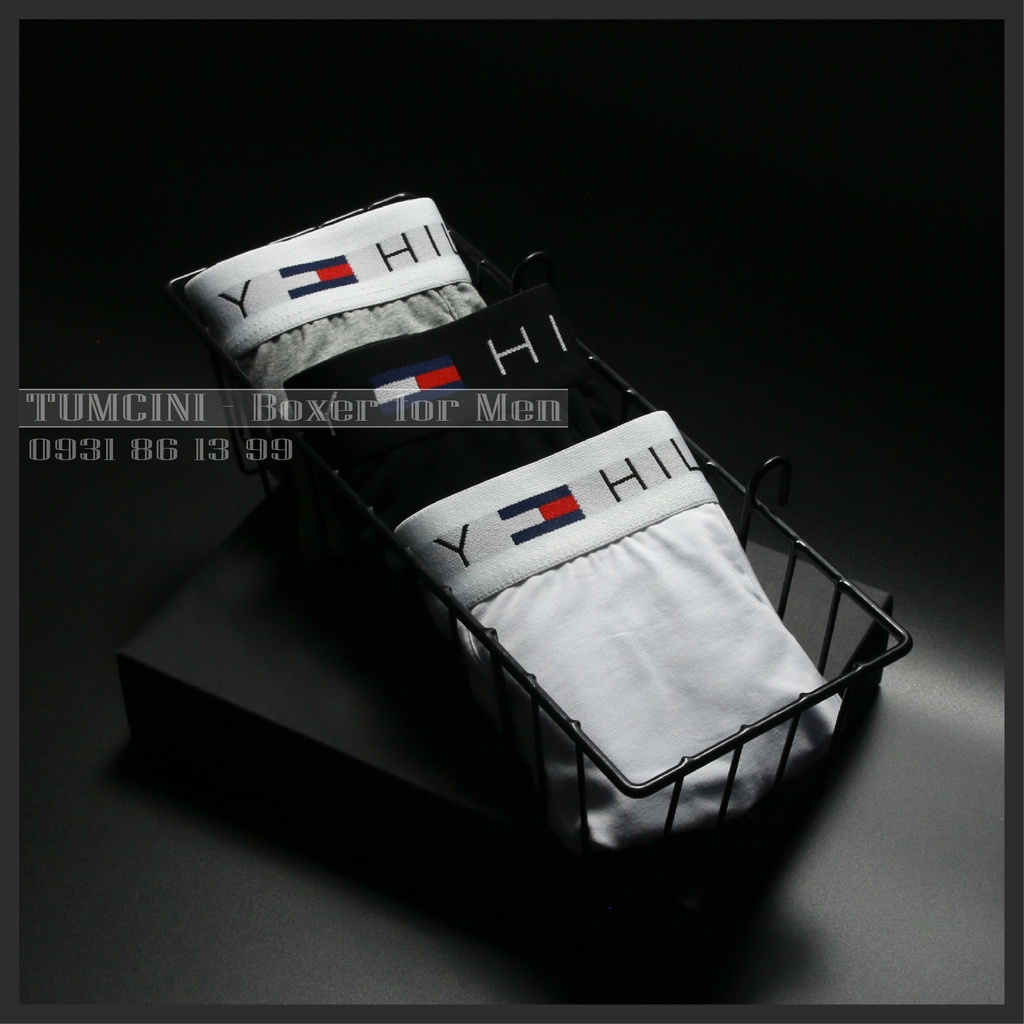Quần sịp nam đùi boxer kinh điển chất liệu cotton siêu co giãn cao cấp Tumcini TO1