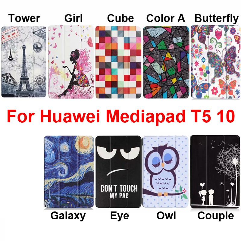 Ốp máy tính bảng bảo vệ cho Huawei Mediapad T5 10 AGS2-W09 AGS2-L09 10.1"