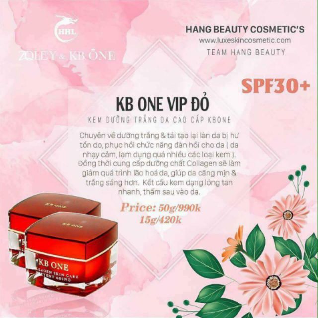 Kb one vip đỏ