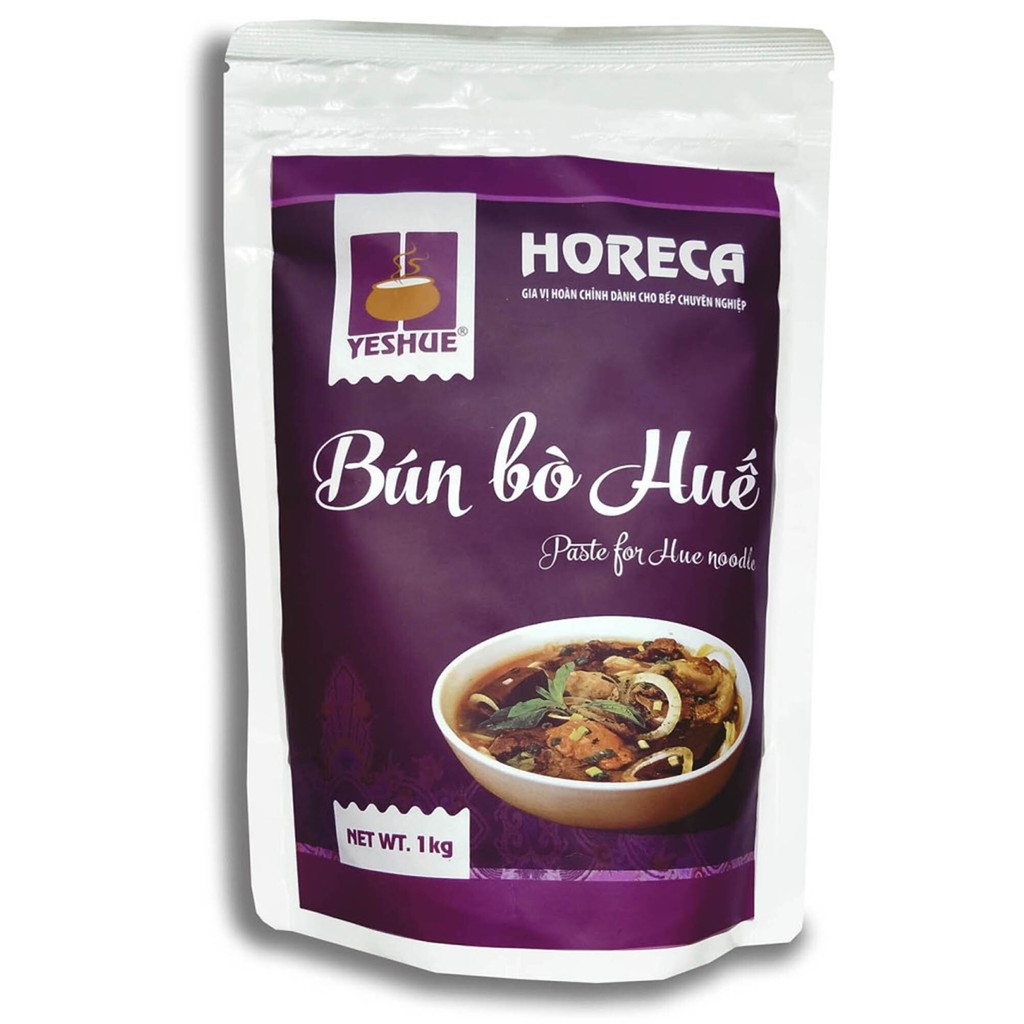 Gia vị hoàn chỉnh nấu BÚN BÒ Huế 1KG THƯƠNG HIỆU YESHUE  ⚠ siêu TIỆN DỤNG và TIẾT KIỆM cho bếp hiện đại