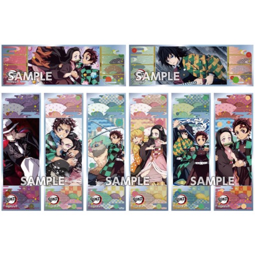 Pack Deco sticker gum - nhân phẩm Demon Slayer - Kimetsu No Yaiba - Vol 2 - JP- Chưa mở