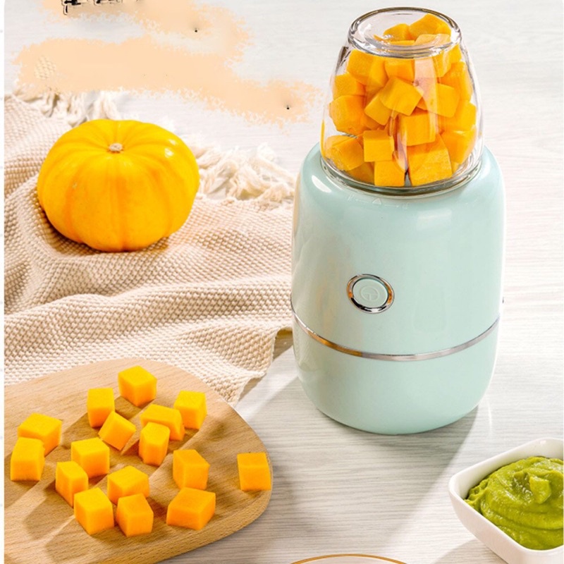 Máy Xay Đa Năng 3 Cối Thuỷ Tinh Nội Địa Trung Cao Cấp Ăn Dặm Sinh Tố Hoa Quả, Xay Các Loại Hạt Cho Bé - Haobaby2018