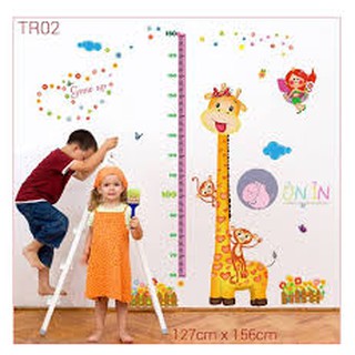 TRANH DÁN TƯỜNG ĐO CHIỀU CAO CHO BÉ