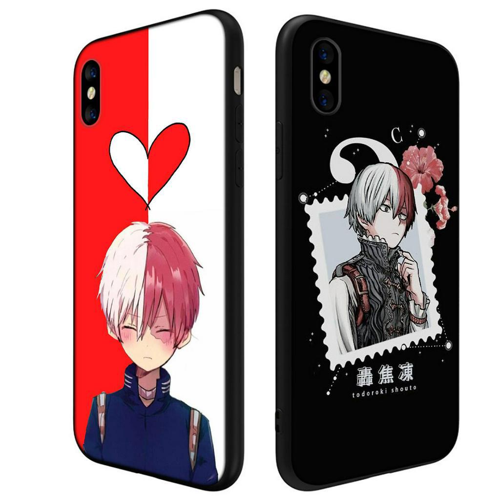 Ốp Điện Thoại Silicon Mềm Hình anime shoto todoroki 16ni Cho iphone xs max x xr 10 5 5s 6 6s 7 8 plus