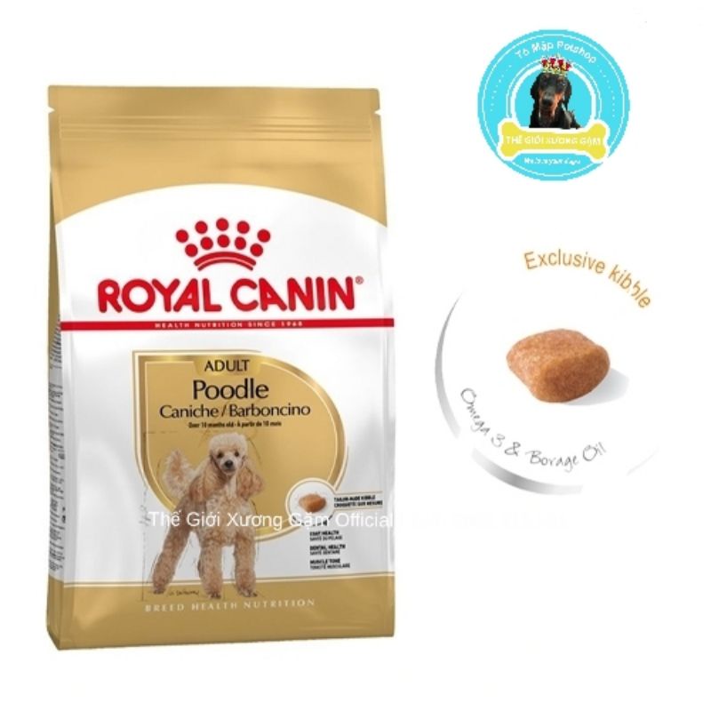 [HSD2023] THỨC ĂN HẠT ROYAL CANIN POODLE 1.5KG