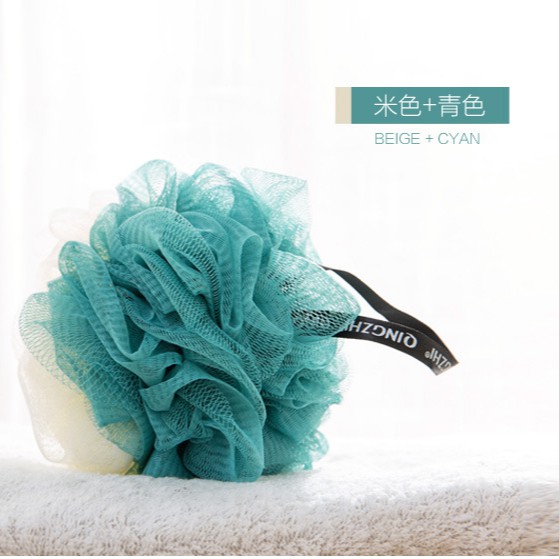 Bộ 2 Bông Tắm Xơ Mướp Nhiều Màu Sắc
