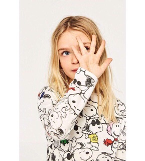 Áo phông snoopy zara