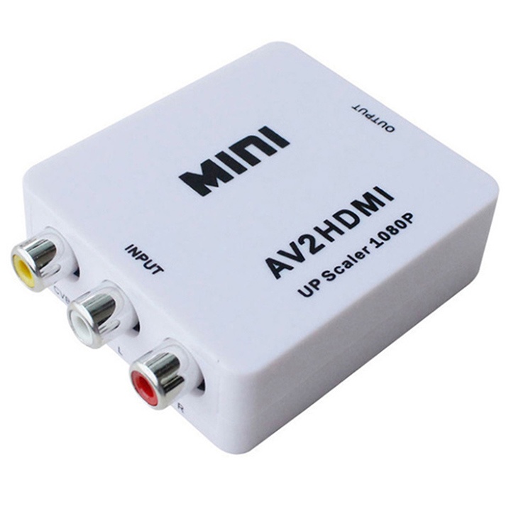 Hộp Chuyển Đổi MINI Chuyển Từ Cổng AV Sang HDMI Full HD