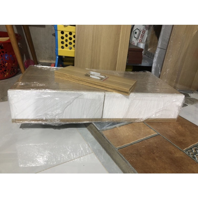 Bàn trang điểm cao cấp HOÀNG HUY DECOR bàn trang điểm gỗ Mdf phủ melamin 2 mặt phong cách hiện đại