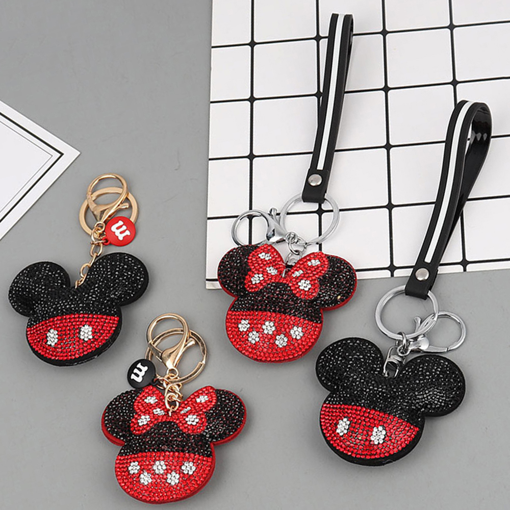 Móc Khóa Hình Chuột Mickey / Minnie Dễ Thương