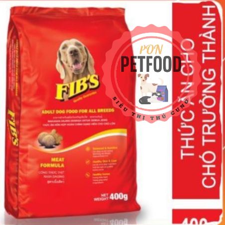 Thức ăn cho chó trưởng thành Ganador Fib's 400 gram