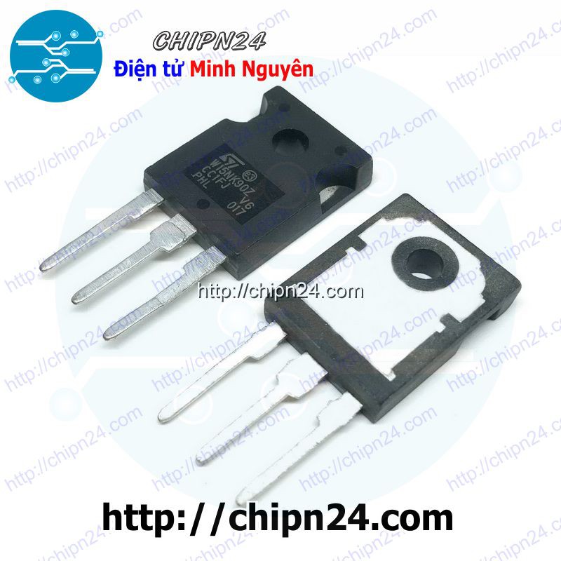 [1 CON] Mosfet 15NK90 TO-247 15A 900V Kênh N (STW15NK90Z W15NK90Z 15N90)