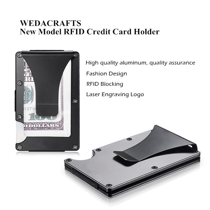 Kẹp bảo vệ thẻ aTm thẻ ngân hàng chống scan công nghệ RFID