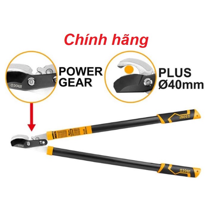 ĐỒ NGHỀ INGCO Kéo cắt cây kiểng 30&quot; HLT7608 (Cam kết Chính Hãng 100%)