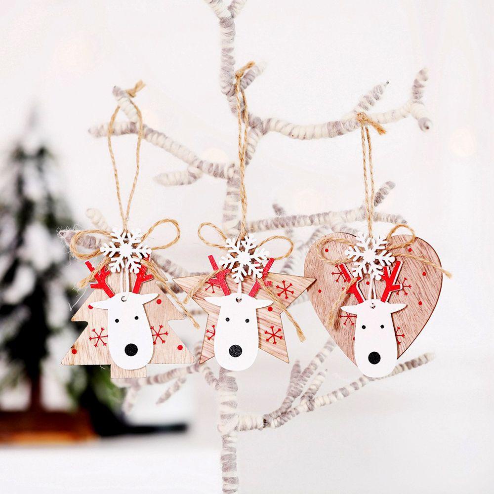 Bộ 3 Phụ Kiện Treo Trang Trí Cây Thông Giáng Sinh