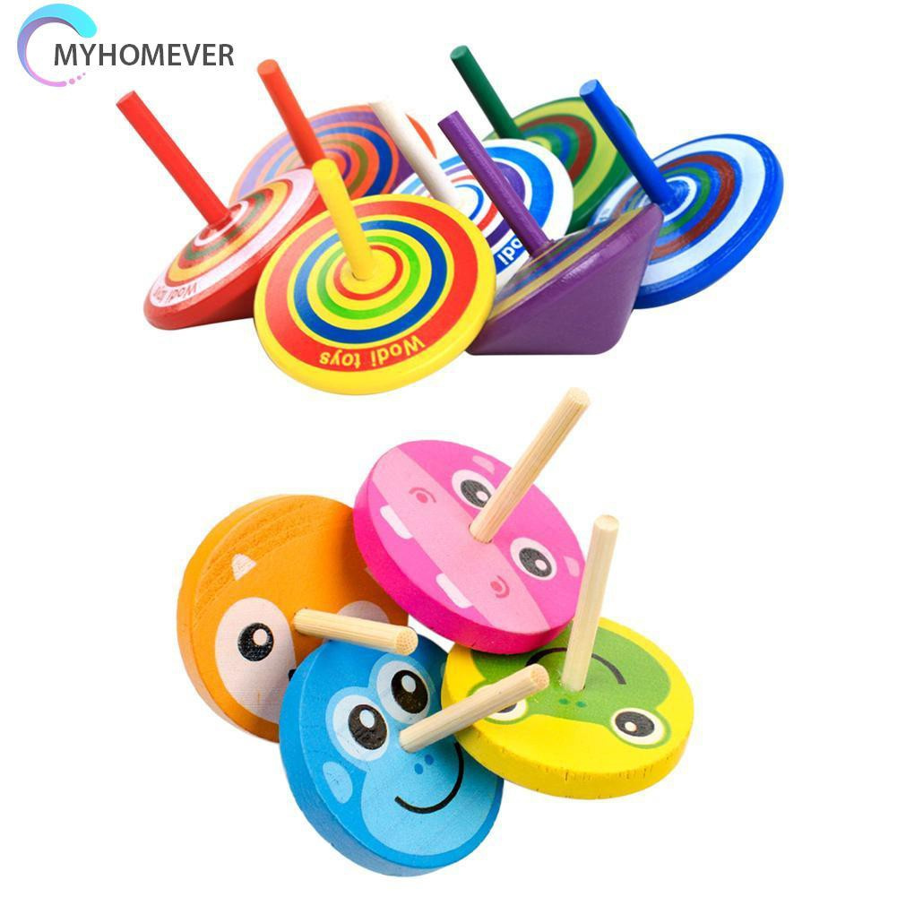 Pop It Fidget Đồ chơi Wood Gyro Kids Đồ chơis Relief Stress Desktop Spinning Top Đồ chơis Birthday Gifts