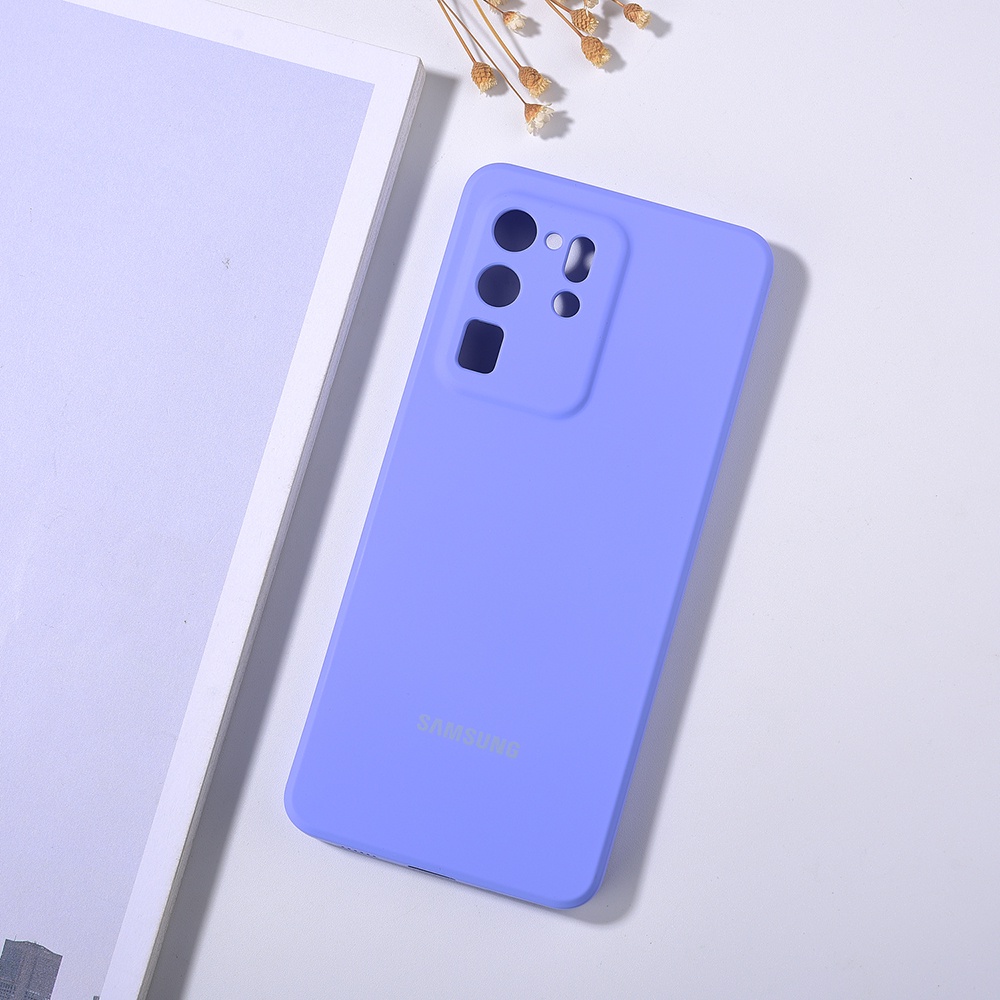 Ốp Điện Thoại TPU Silicon Dạng Lỏng Cho Samsung Note20 Ultra S20 S21 Note20 21 Plus S20 Ultra