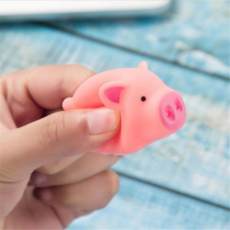 Đồ chơi heo màu hồng xinh xắn mềm mại dành cho bé