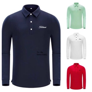 áo golf nam dài tay titleis - Áo Golf Thể Thao Nam Hàng Mới Về