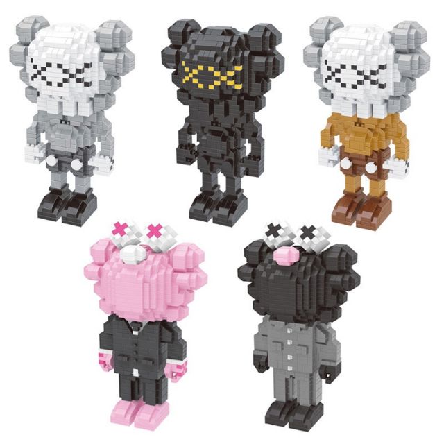 Lego lắp ráp - kaws trung - 5 mẫu