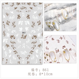 Miếng dán móng tay Miếng dán móng tay cho bé, mực, graffiti, miếng dán dễ thương cho móng tay.