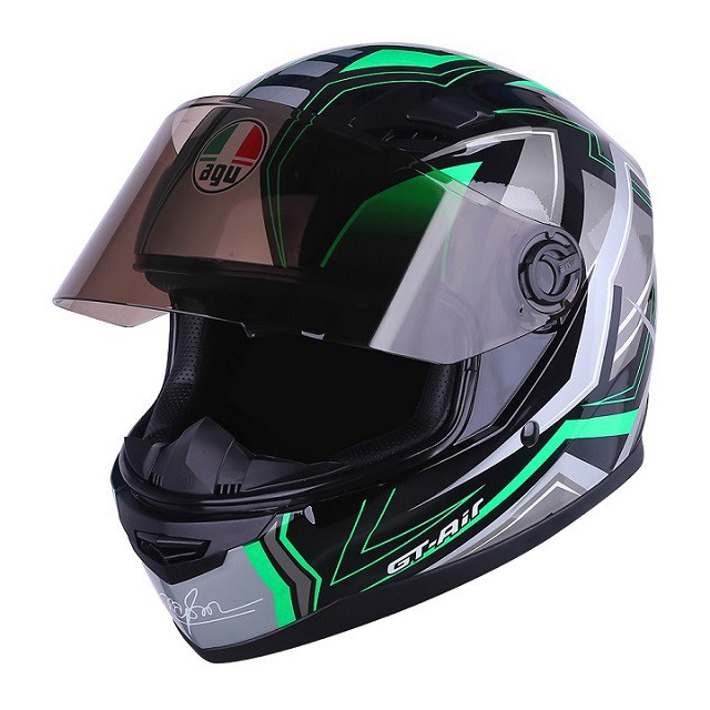 Mũ bảo hiểm AGU 11 Tem GT-Air, nón bảo hiểm đi phượt gọn nhẹ thể thao chỉ 1050g - ASA HELMETS