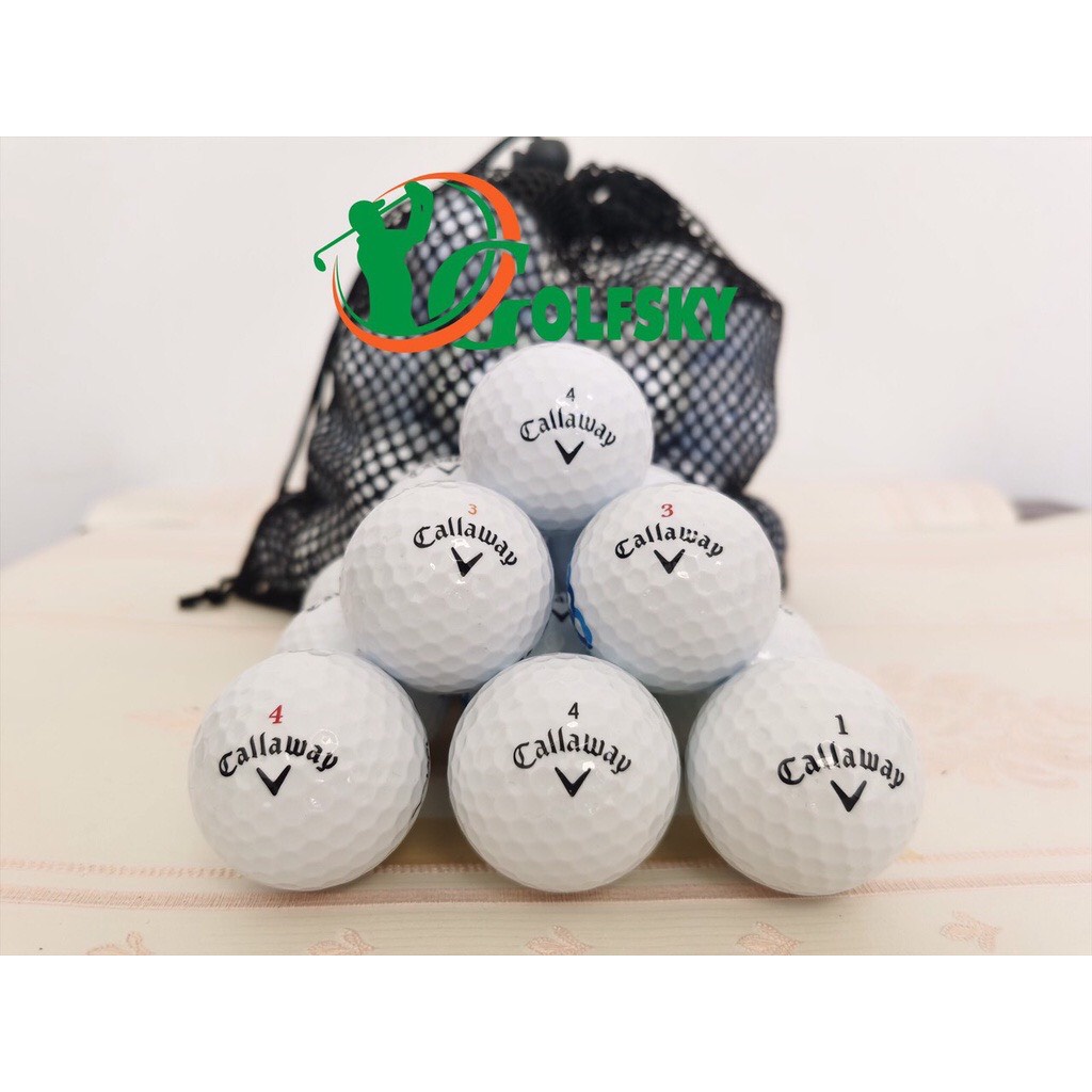 Bóng golf cũ cả các thương hiệu : Titleist pro , callaway , sixon, nike ,... chính hãng mới 90 - 95%