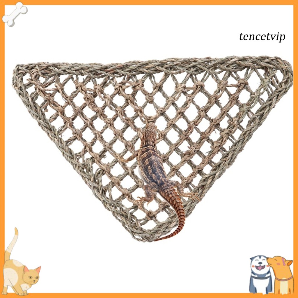 LIZARD Võng Lưới Treo Chuồng Nuôi Bò Sát Hình Tam Giác Độc Đáo