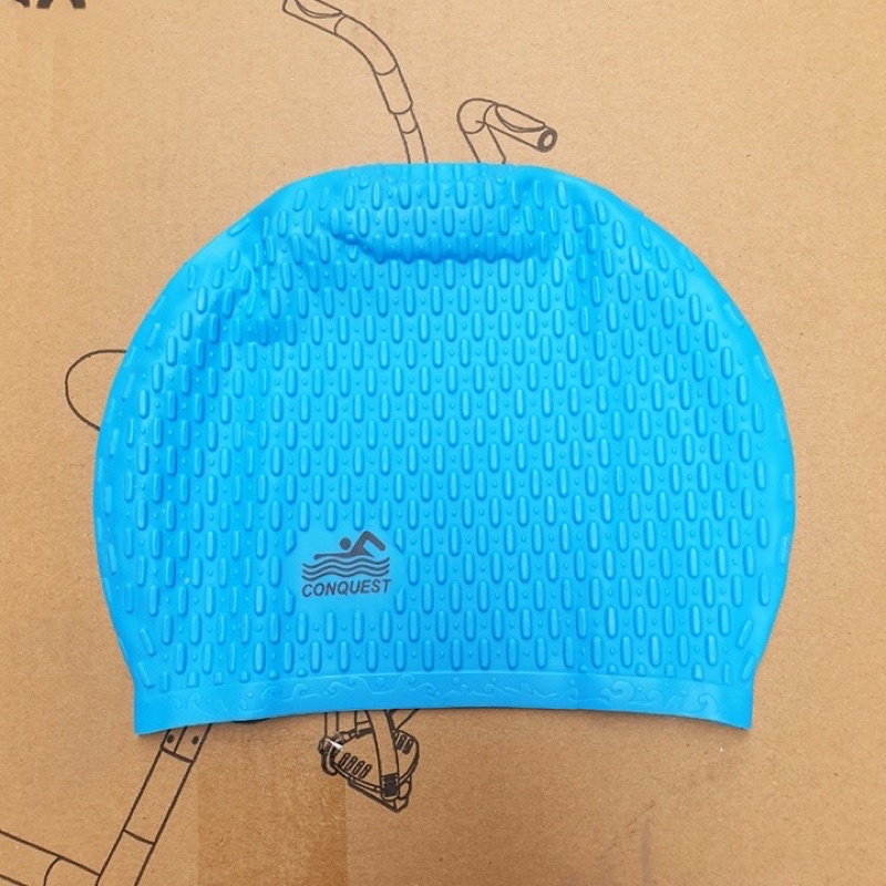 Mũ bơi cao cấp nam nữ freesize