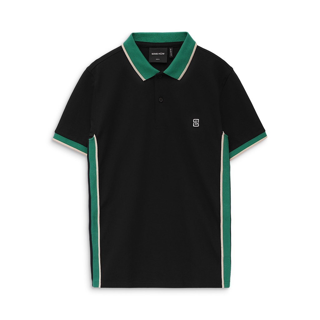 Áo Polo Nam Castleton Green Colab , Chất Vải Cotton Thoải Mái , PL0015-01,SOMEHOW