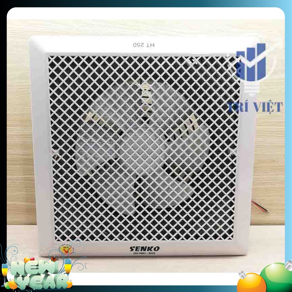Quạt Hút Âm Trần HT250  - Động cơ lõi đồng - Hút Mùi Siêu Nhanh - Quạt hút 1 chiều - Model khác: ht150, ht200