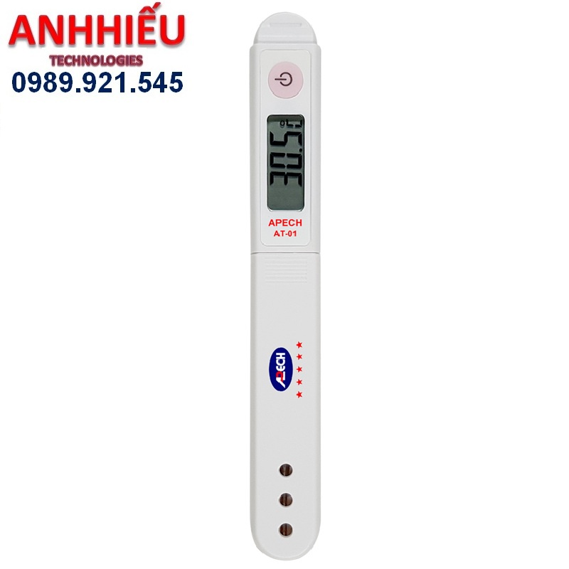 Apech AT-01 Bút Đo Nhiệt Độ Điện Tử, Đo Nhiệt Độ Tiếp Xúc Trực Tiếp Đo Nhiệt Độ Thực Phẩm Apech AT01