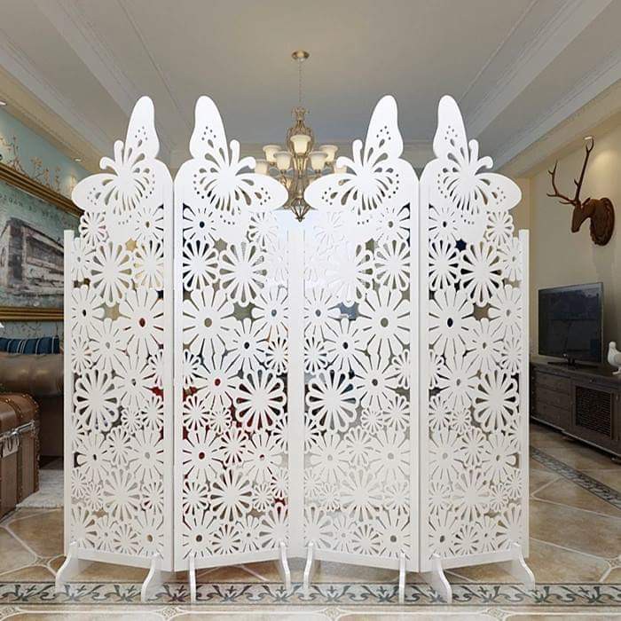 Vách ngăn spa Con bướm