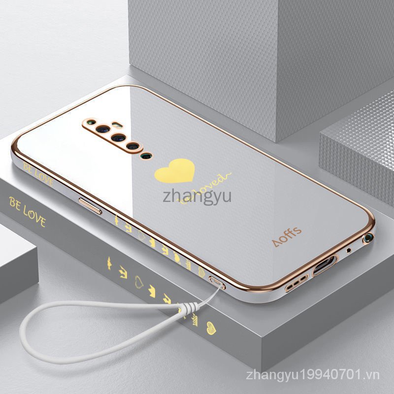 Ốp lưng  OPPO reno 2F reno2 F reno 2 F 2 z Điện Thoại silicone Mềm Mạ Điện Chống