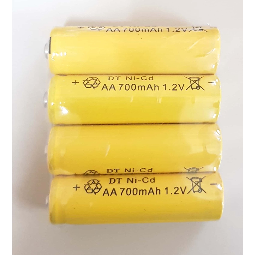 Bộ 100 viên pin tiểu sạc AA dung lượng 700 mAh dùng cho : Đồ chơi, Máy Ảnh, Mic Hát, ...